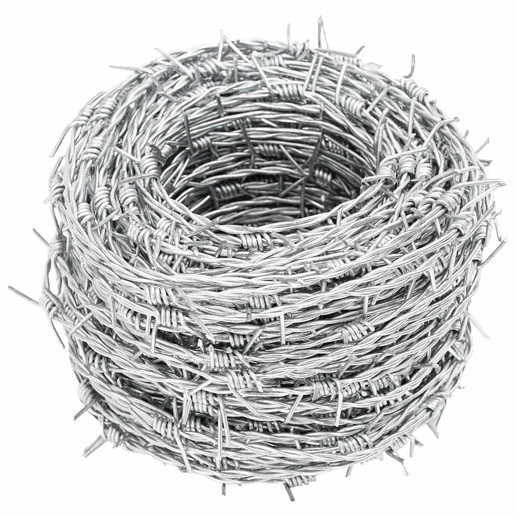 Filo spinato galvanizzato per recinzioni metalliche, recinti