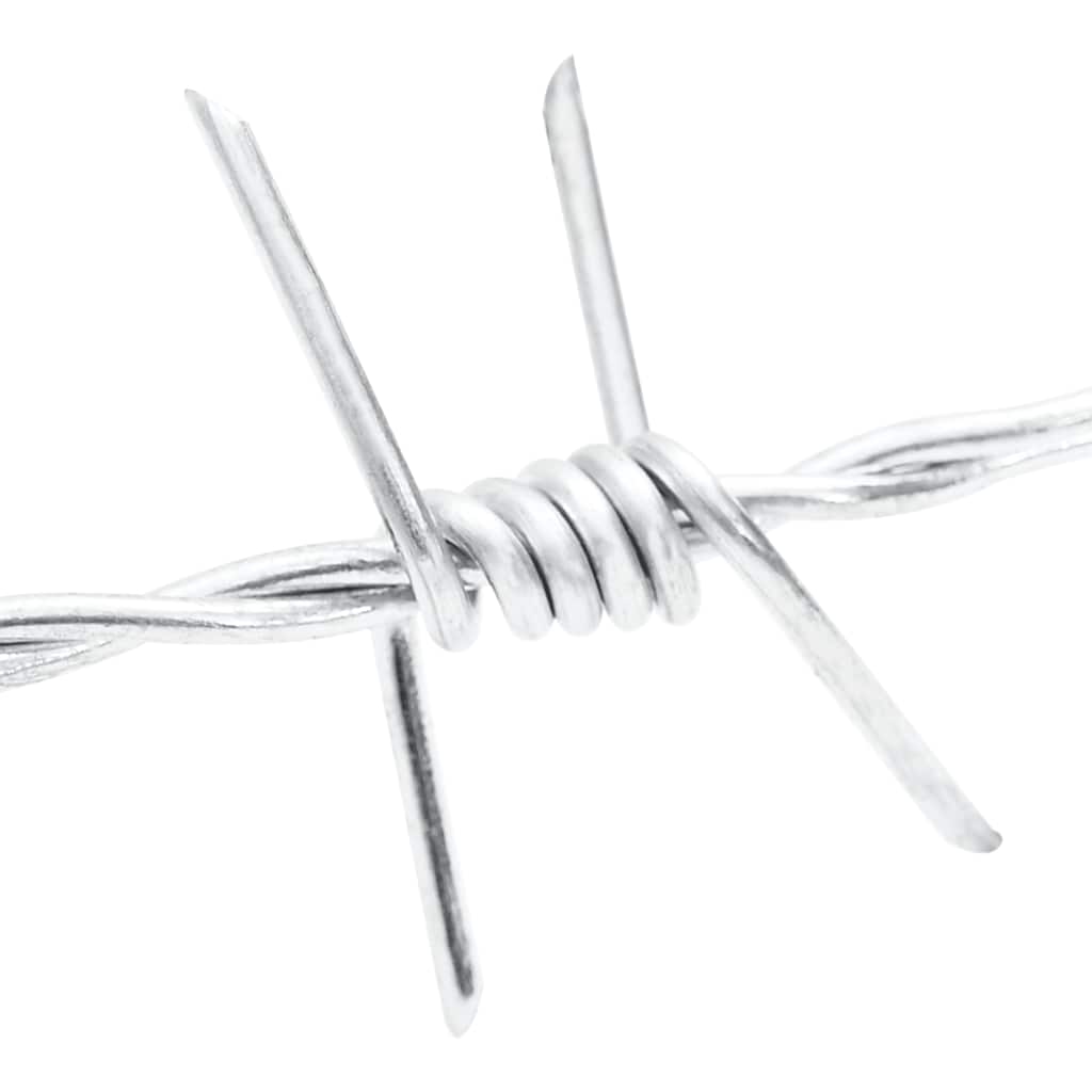 Filo spinato galvanizzato per recinzioni metalliche, recinti | homemem39