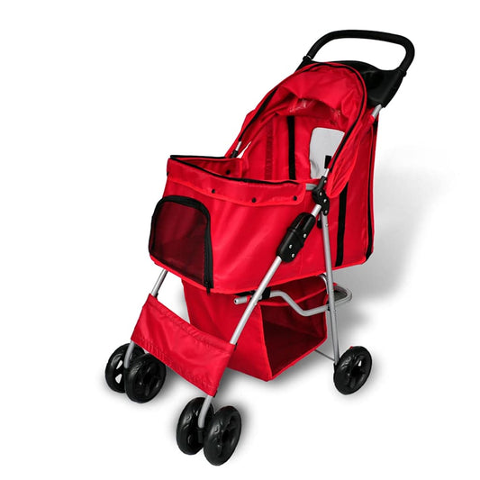Passeggino per Cani Rosso | homemem39
