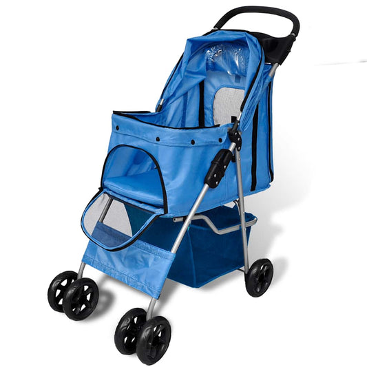 Passeggino per Cani Blu | homemem39