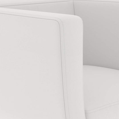 Sgabello da Bar Bianco in Similpelle