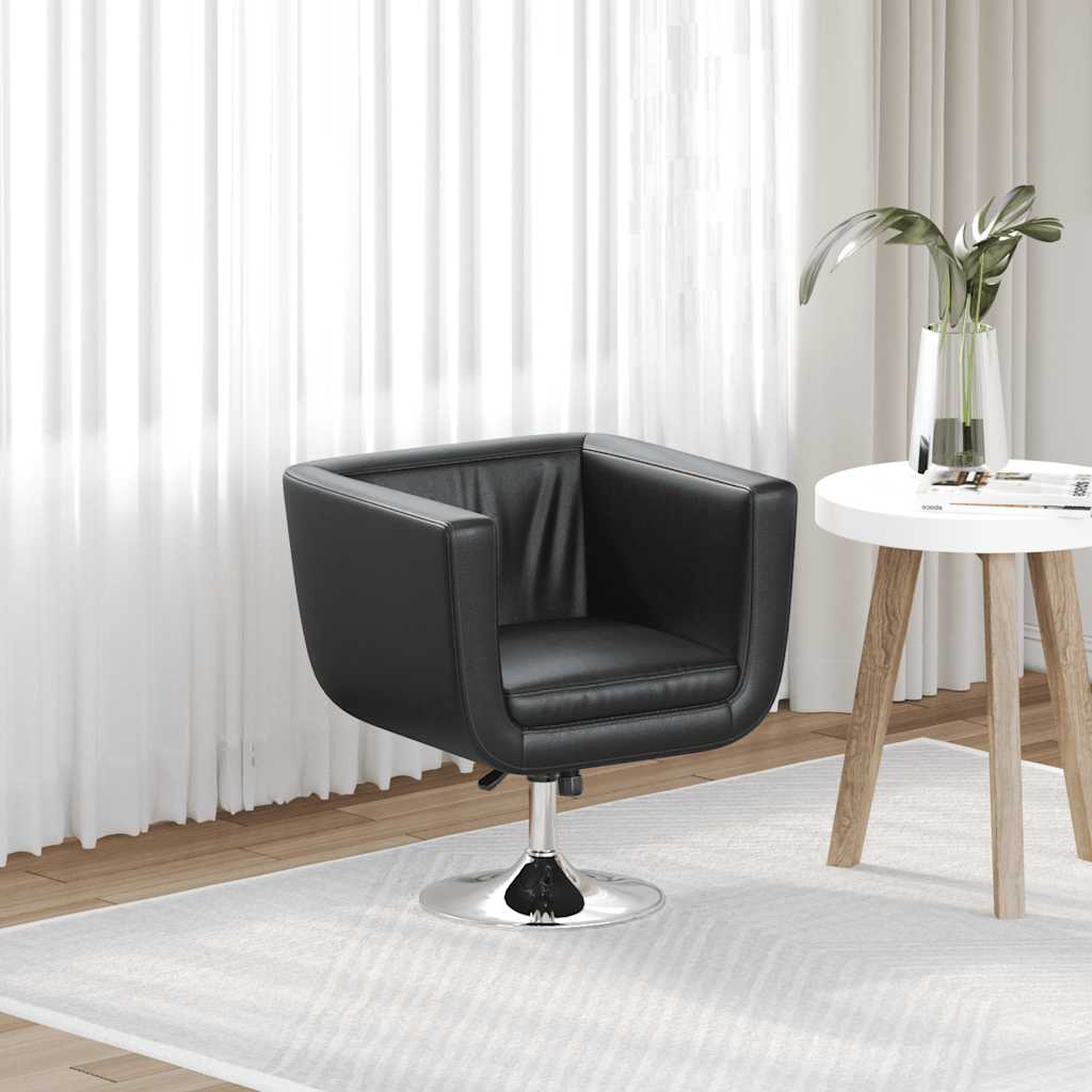 Sedia da Bar Nero in Similpelle | homemem39