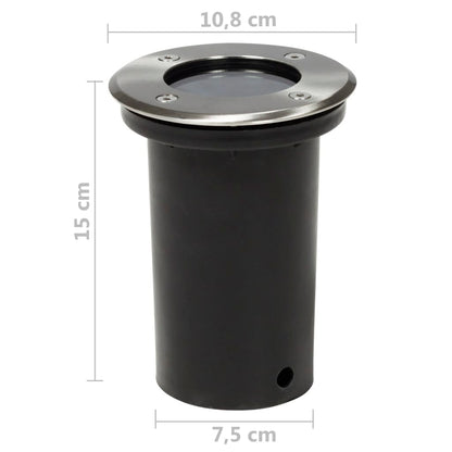 Faretti Carrabili da Esterno 12 pz Rotondi - homemem39