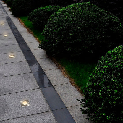 Faretti Carrabili da Esterno 12 pz Quadrati - homemem39