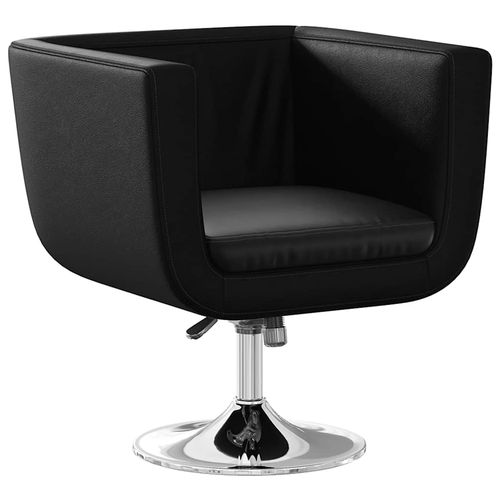 Sedie da Bar 2 pz in Pelle Artificiale Nera | homemem39
