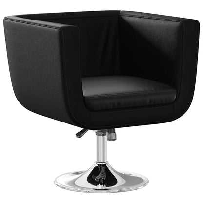 Sedie da Bar 2 pz in Pelle Artificiale Nera | homemem39
