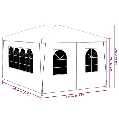 Tenda per Feste 3x4 m Bianca | homemem39