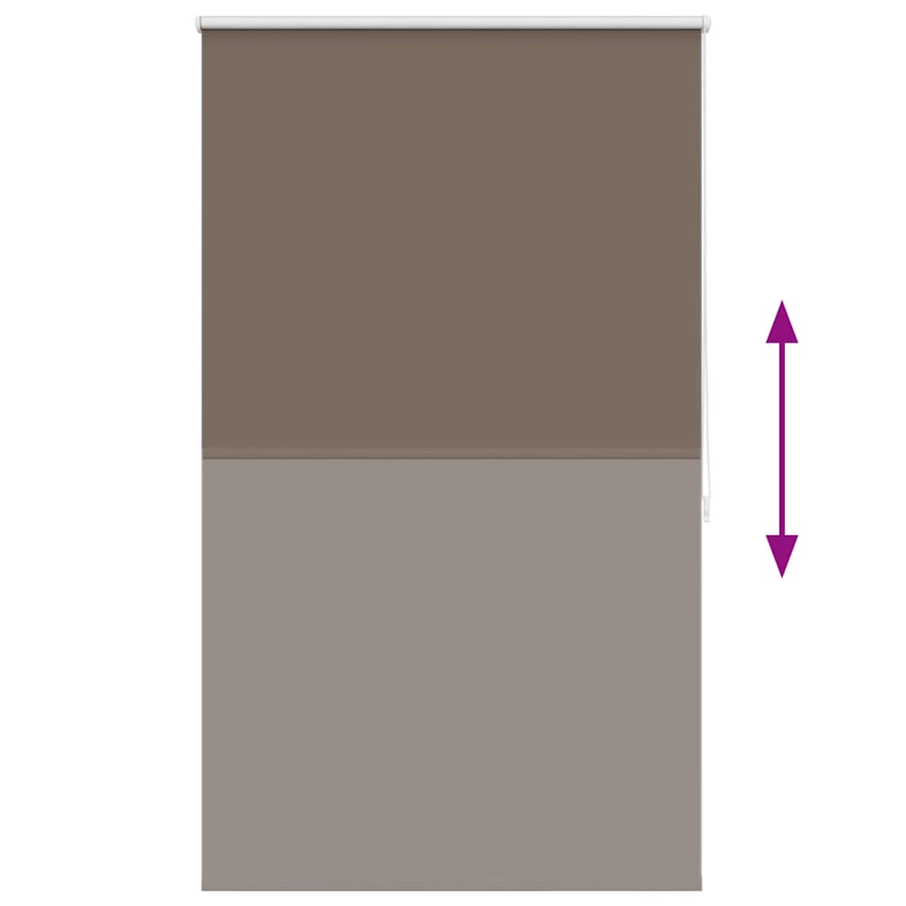 Tenda a rullo oscurante 104,4x175 cm Tessuto Larghezza 100 cm caffè | homemem39