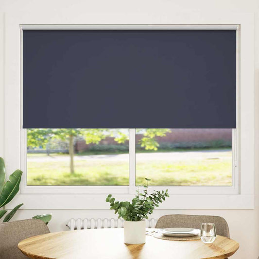 Tenda a rullo oscurante 144,4x175 cm blu marino