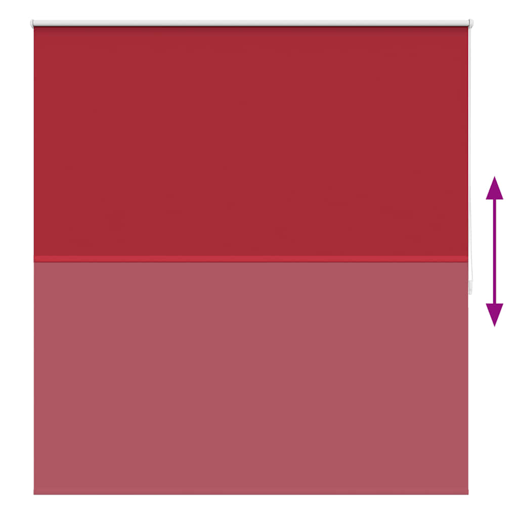 Tenda a Rullo Oscurante 160 x 175 cm Rosso - homemem39