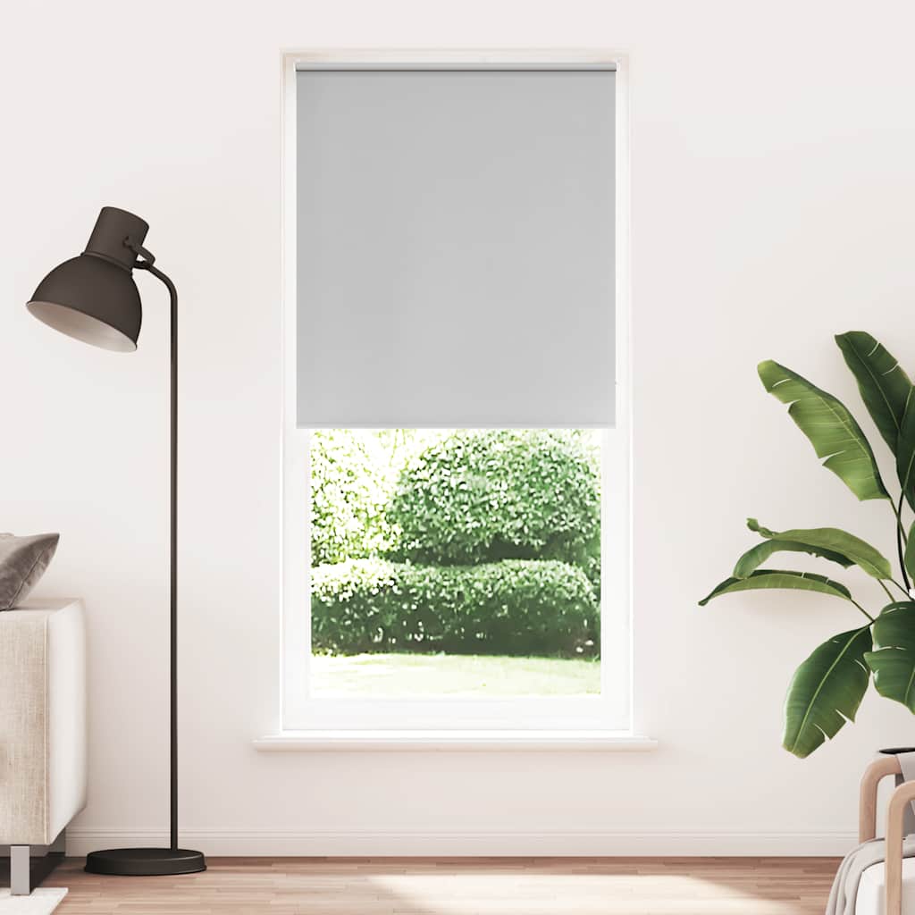 Tenda a rullo oscurante 124,4x230 cm grigio