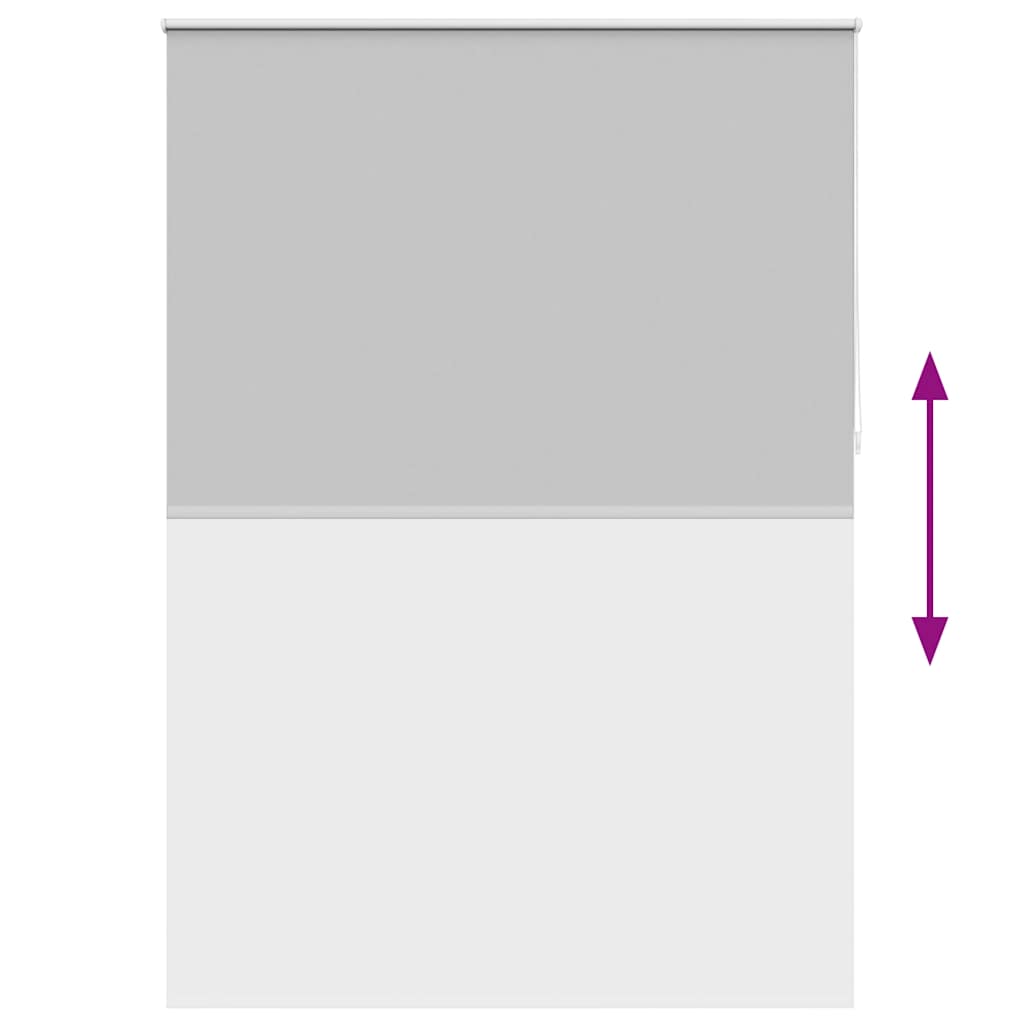 Tenda a Rullo Oscurante 140 x 230 cm Grigio - homemem39