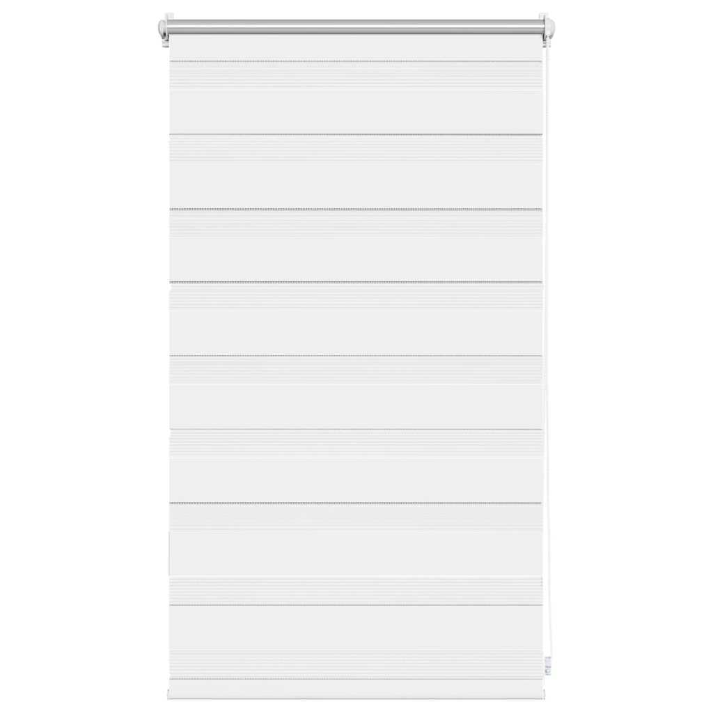 Tenda Oscurante a Rullo Zebra 50 x 100 cm Bianca - homemem39