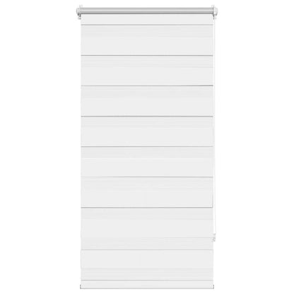 Tenda a rullo oscurante zebra 60x120 bianca - homemem39