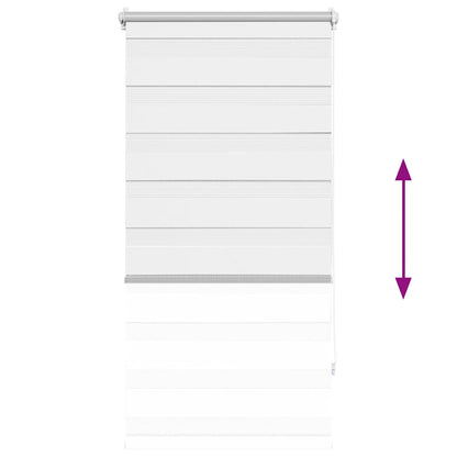 Tenda a rullo oscurante zebra 60x120 bianca - homemem39