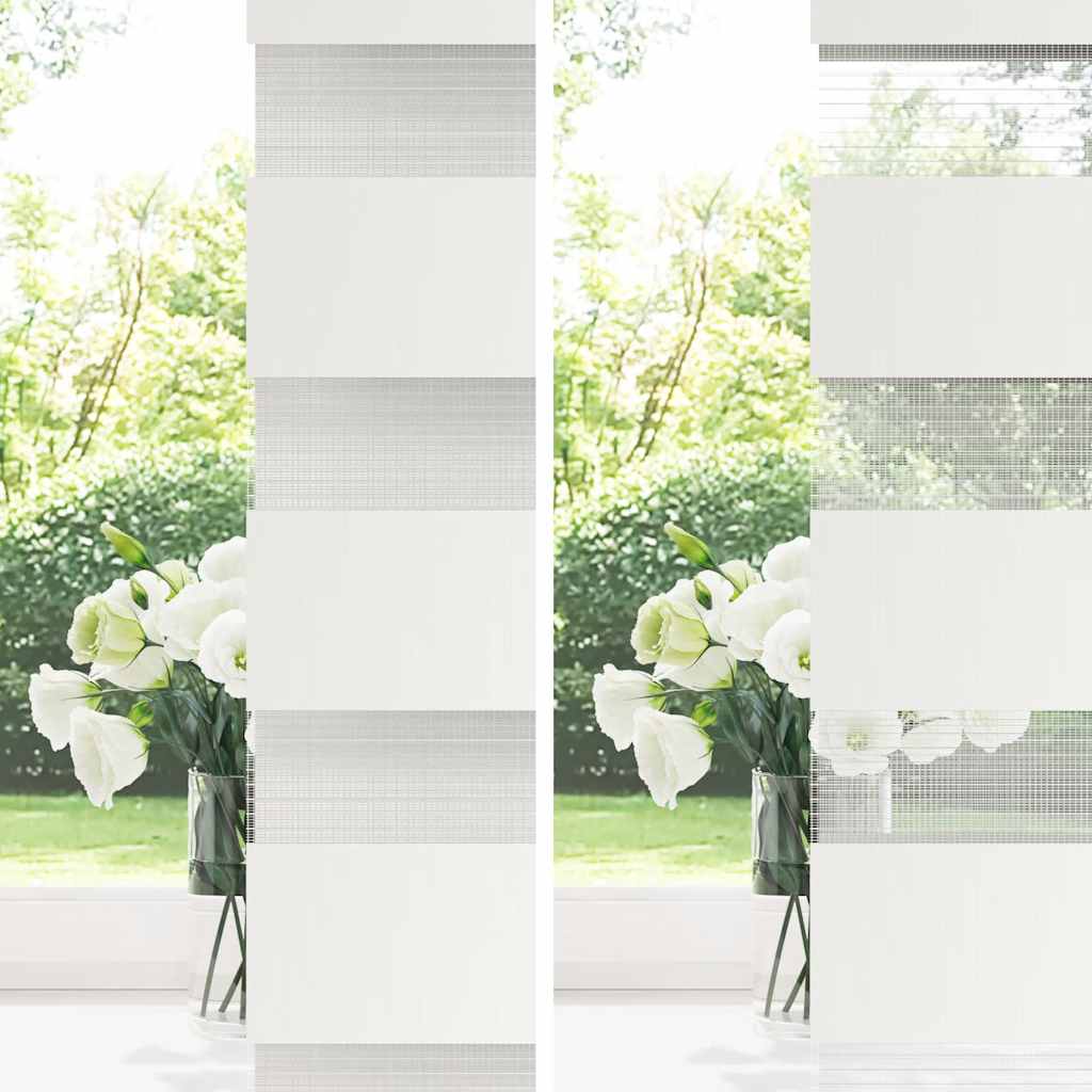 Tenda a rullo oscurante zebra 60x120 bianca - homemem39