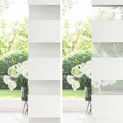 Tenda a rullo oscurante zebra 60x120 bianca - homemem39