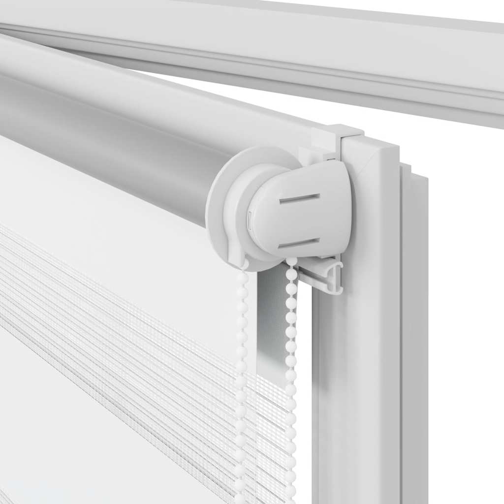 Tenda a rullo oscurante zebra 60x120 bianca - homemem39