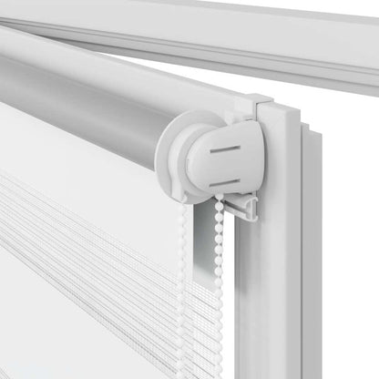 Tenda a rullo oscurante zebra 60x120 bianca - homemem39