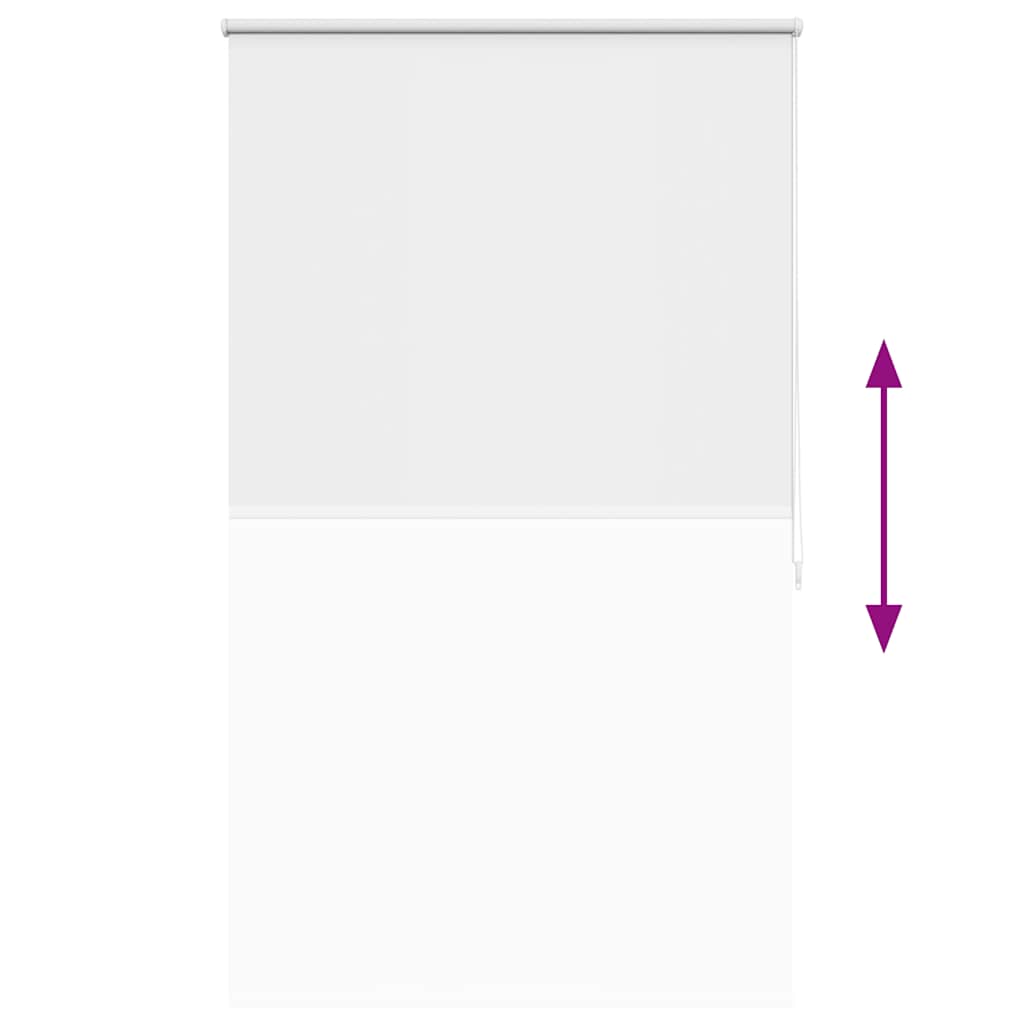 Tenda a rullo oscurante 84,4x175 cm Tessuto Larghezza 80 cm bianco | homemem39