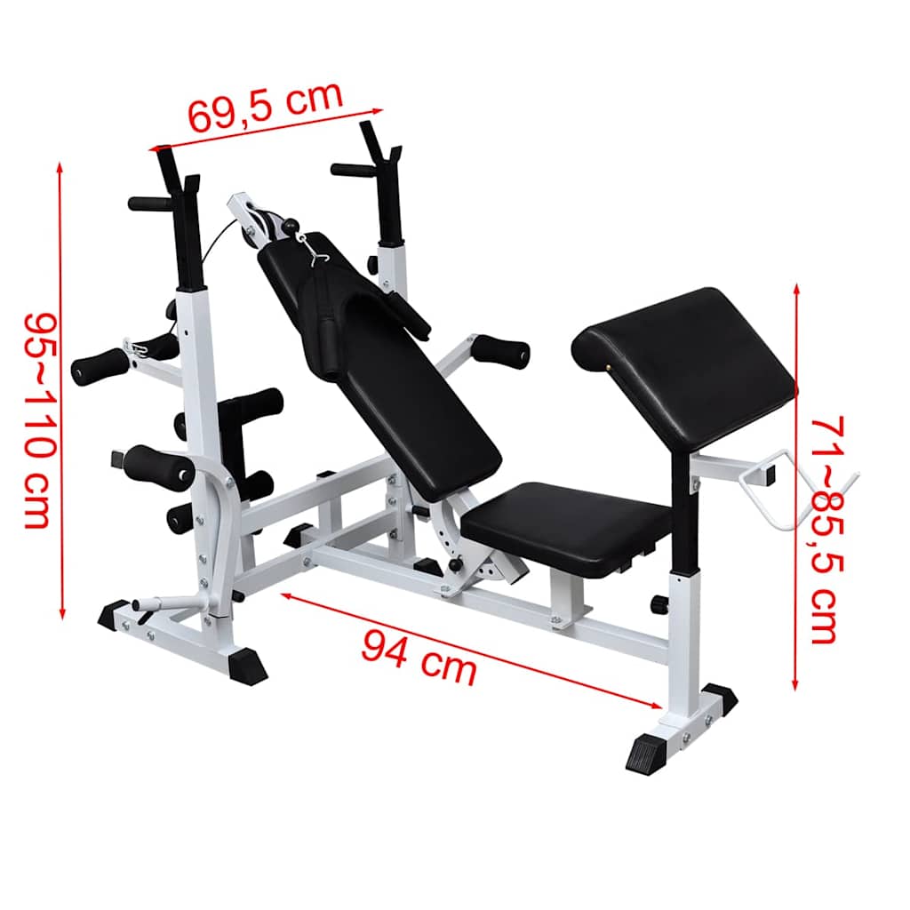 Panca Multifunzione Fitness | homemem39