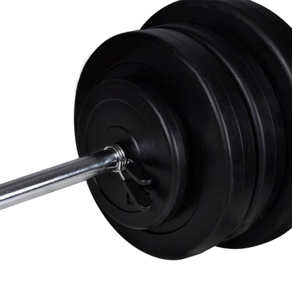 Set Bilanciere e 2 Manubri 60,5 kg | homemem39