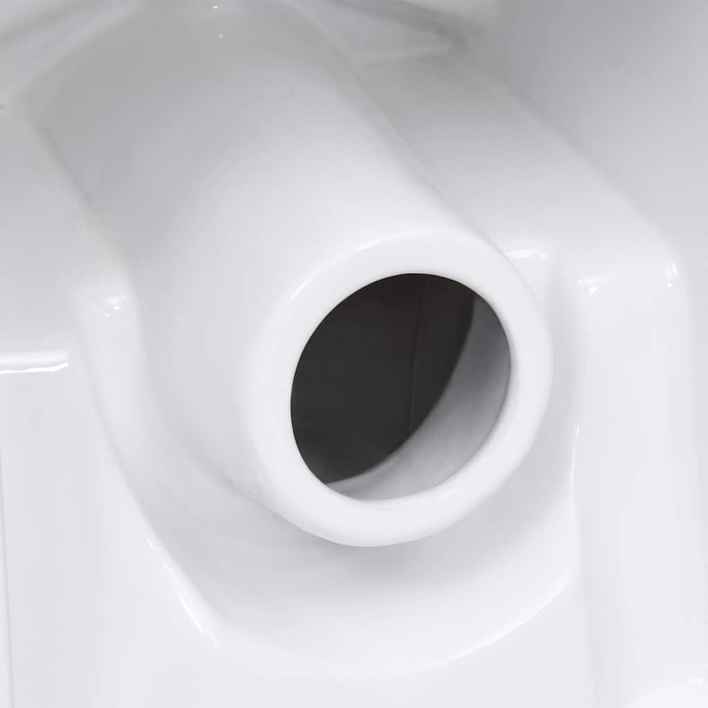 Vaso WC in Ceramica con Scarico Dietro Bianco - homemem39