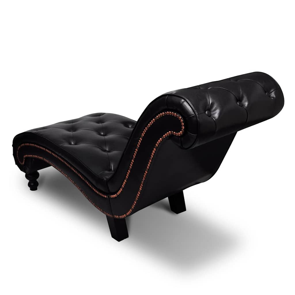 Sedia a Sdraio Marrone in Similpelle | homemem39