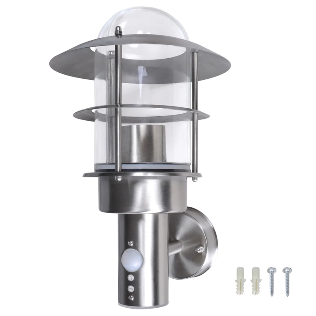 Lampada da Parete da Patio in Acciaio Inox | homemem39