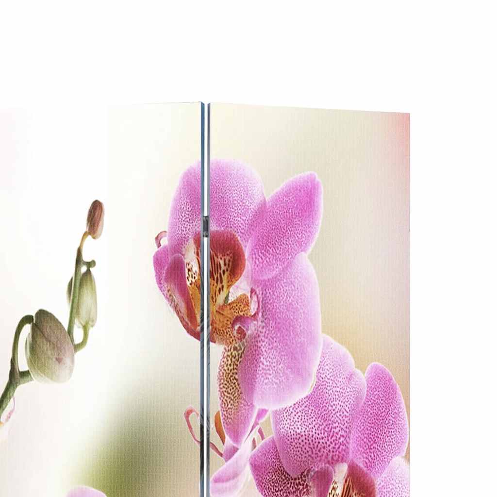 Paravento Pieghevole con Stampa Fiore