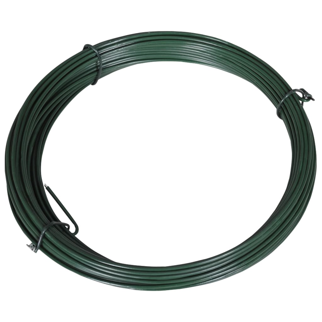 Filo di Legatura per Recinzione 25 m 1,4/2 mm Acciaio Verde | homemem39