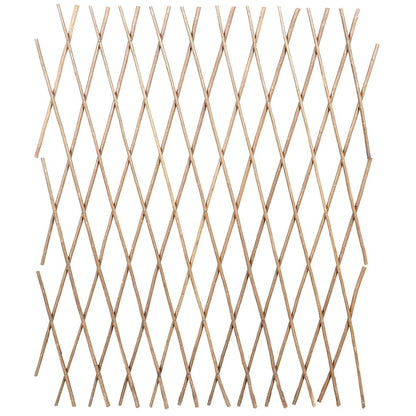 Recinzione a Traliccio in Salice 5 pz 180x90 cm