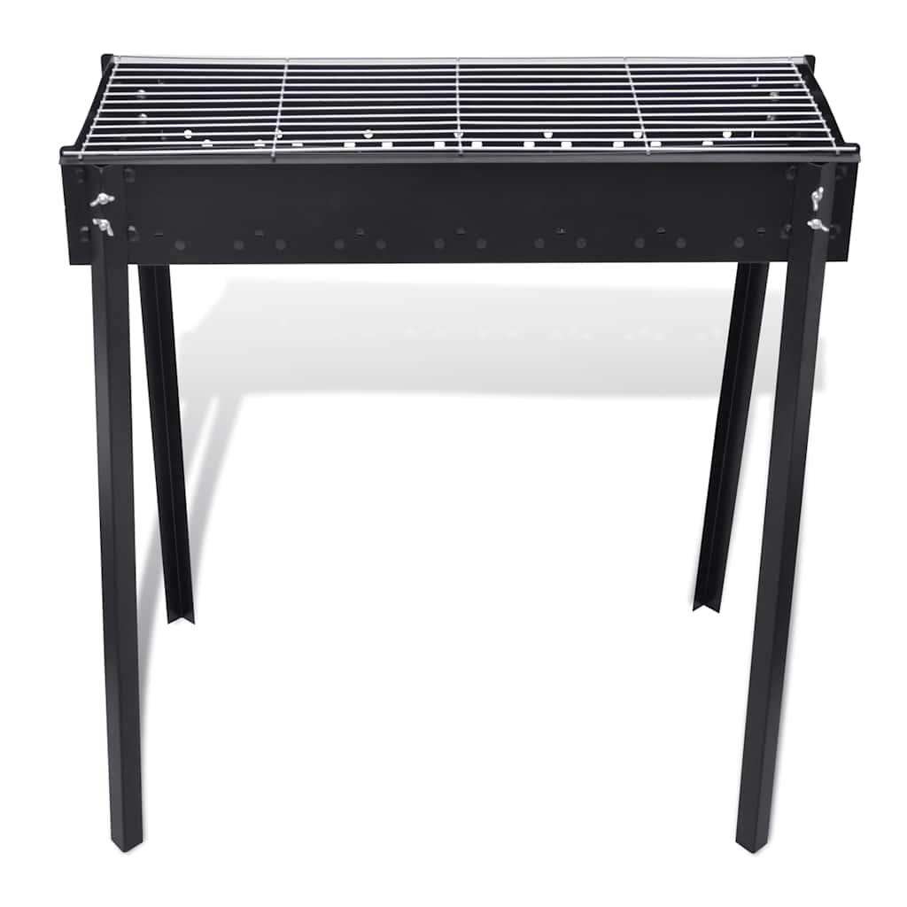 Supporto per BBQ a carbonella forma quadrata 75 x 28 cm | homemem39