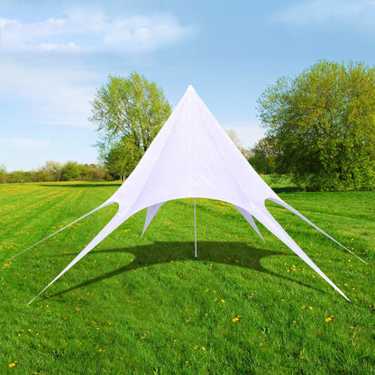 Gazebo padiglione tenda da giardino a stella esagonale 12m | homemem39