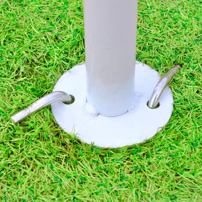 Gazebo padiglione tenda da giardino a stella esagonale 14m - homemem39