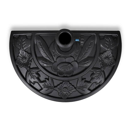 Base per parasole/ombrellone semicircolare in resina - homemem39