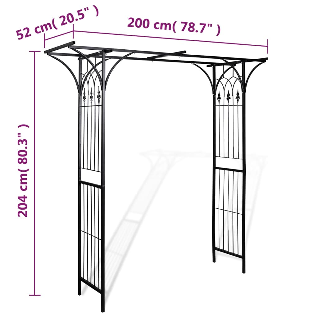 Arco da Giardino 200x52x204 cm - homemem39