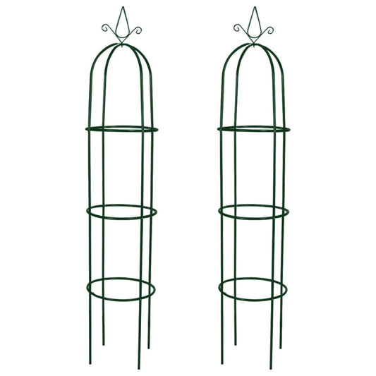 Set Torri ad Arco 2 pz per Piante Rampicanti da Giardino - homemem39