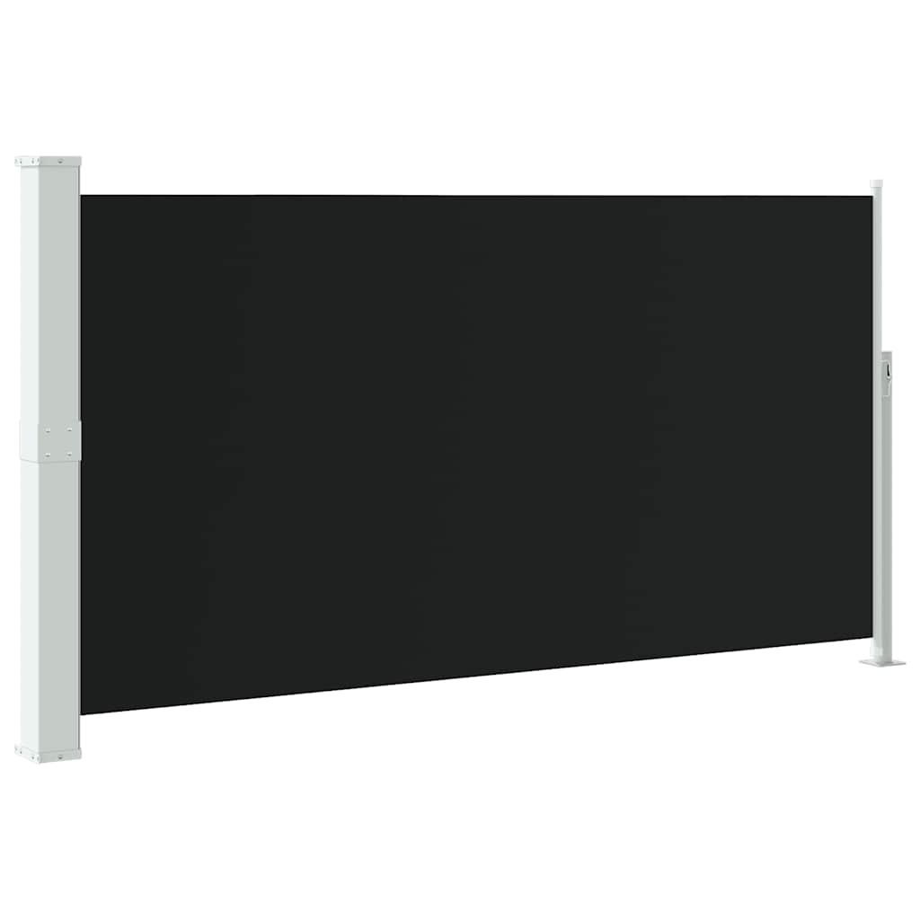 Tendalino Laterale per Patio Terrazzo 160 x 300 cm Nero | homemem39