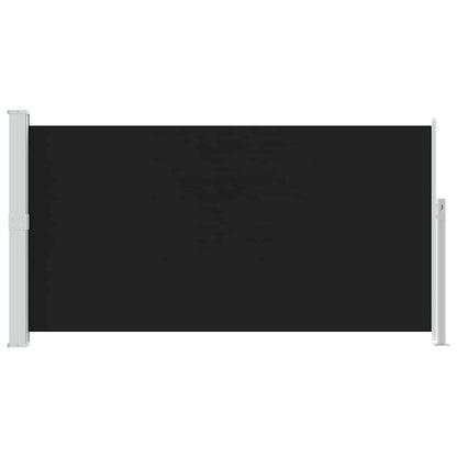 Tendalino Laterale per Patio Terrazzo 160 x 300 cm Nero