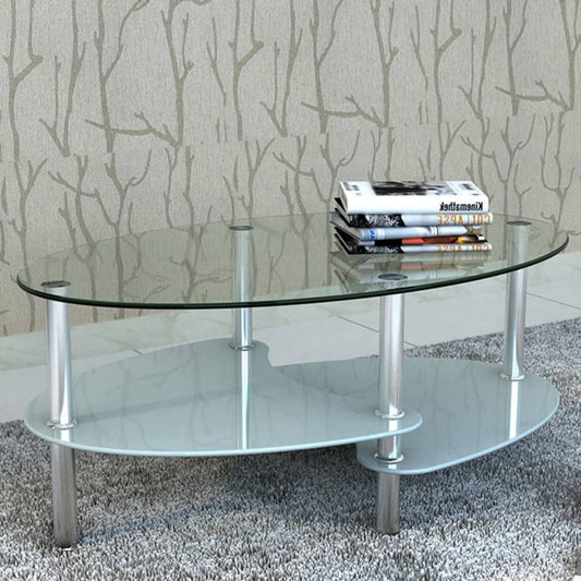 Tavolino da Caffè con Design Esclusivo Bianco | homemem39