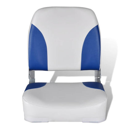Sedile per Barca con Schienale Pieghevole e Cuscino 41x36x48 cm | homemem39