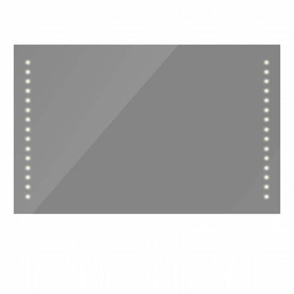 Specchio da bagno 100 x 60 cm( L x H) con luci led | homemem39