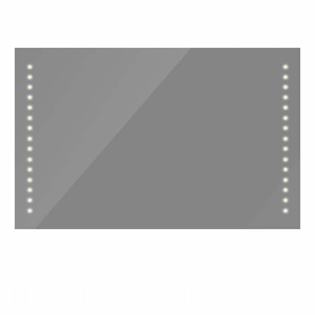 Specchio da bagno 100 x 60 cm( L x H) con luci led - homemem39