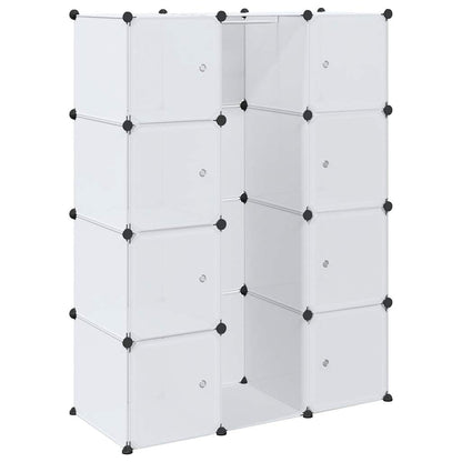 Armadio Modulare con 9 Scomparti 109x36,5x143 cm