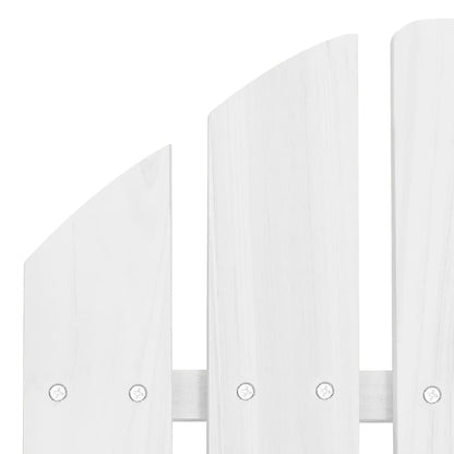 Sedia da Giardino in Legno Bianca - homemem39