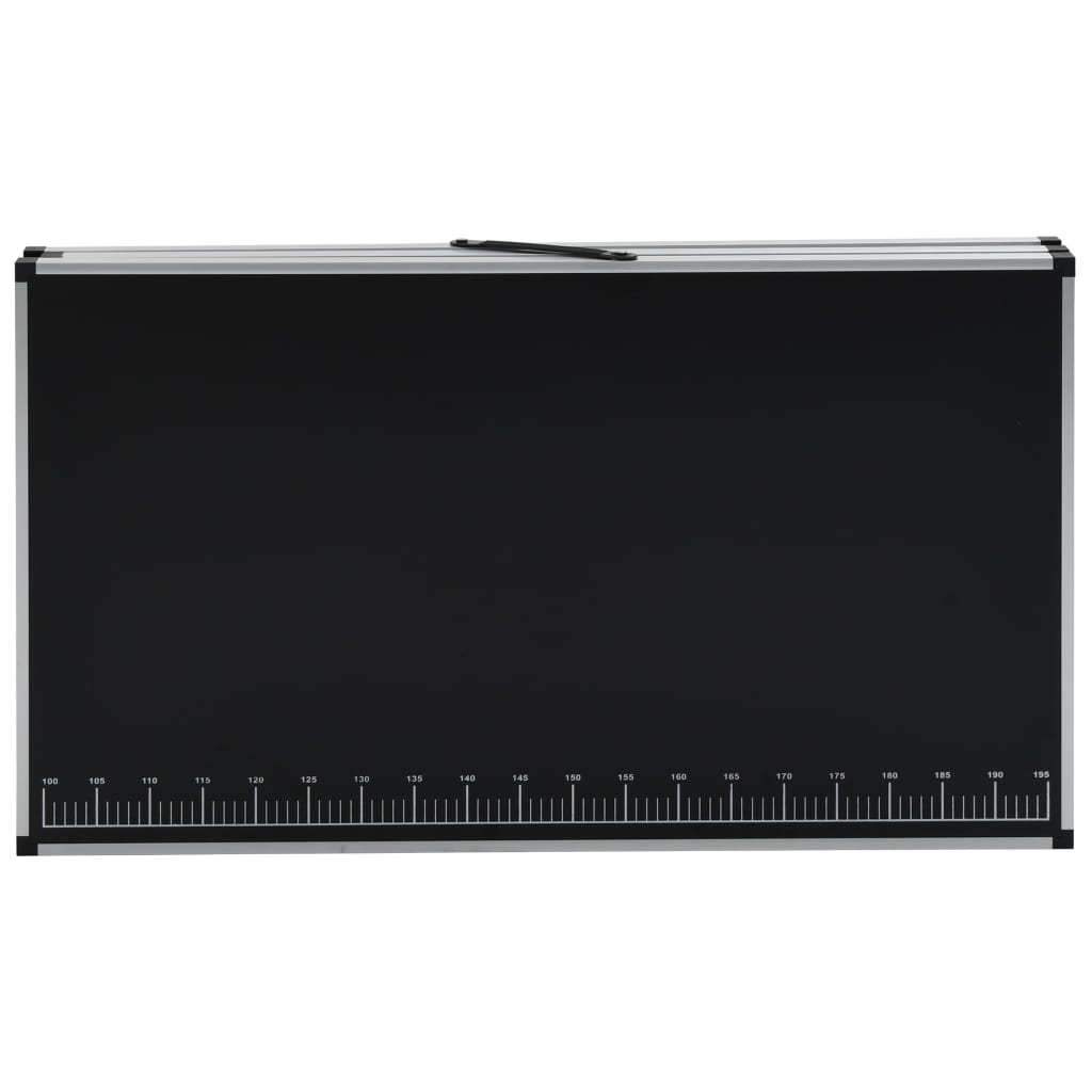 Tavolo Pieghevole per Carta da Parati MDF Alluminio 300x60x78cm | homemem39