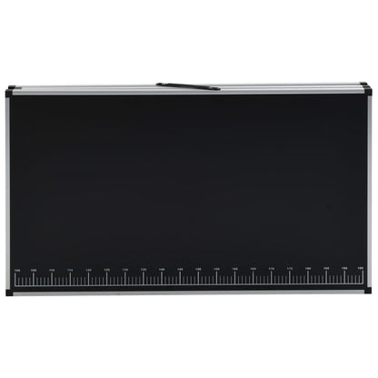 Tavolo Pieghevole per Carta da Parati MDF Alluminio 300x60x78cm | homemem39