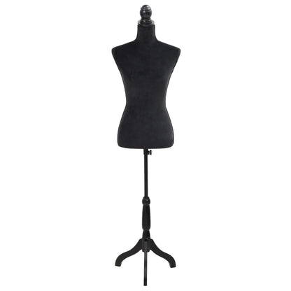 Busto Sartoriale Donna Manichino Femminile Nero | homemem39
