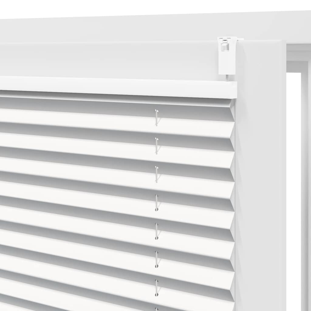 Tenda Plissettata 60x125cm Bianca Oscurante - homemem39